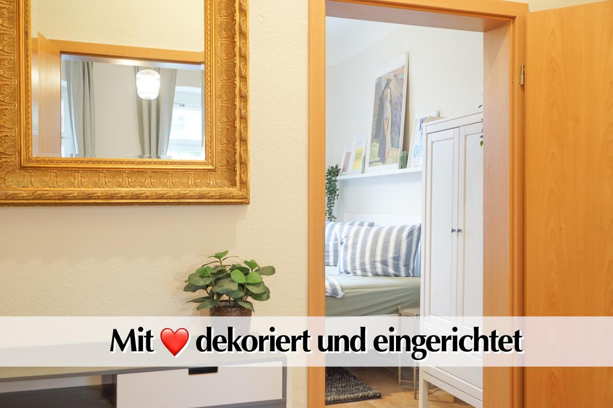 Grossraum-Apartments Mit 2Sz, Wz, Kueche, Smart-Tv, Parken, Etc Erfurt Dış mekan fotoğraf